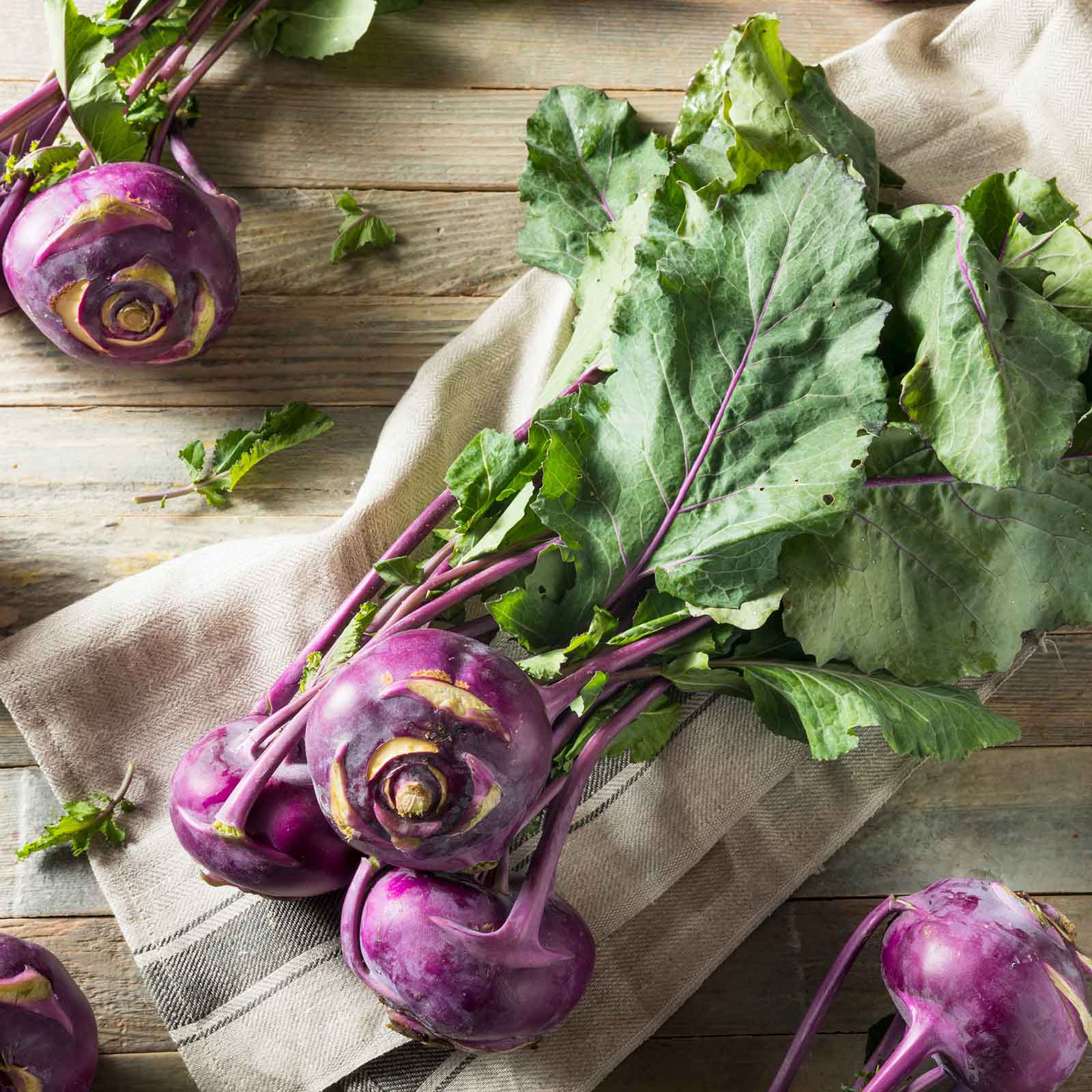 Kohlrabi Seeds - Purple Vienna