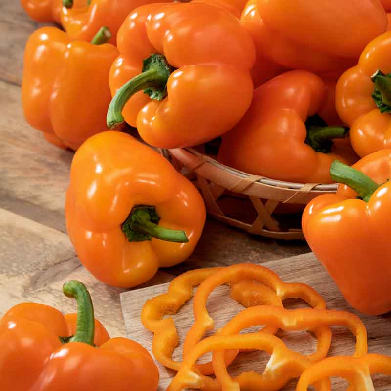 Sweet Pepper Seeds - Orange King
